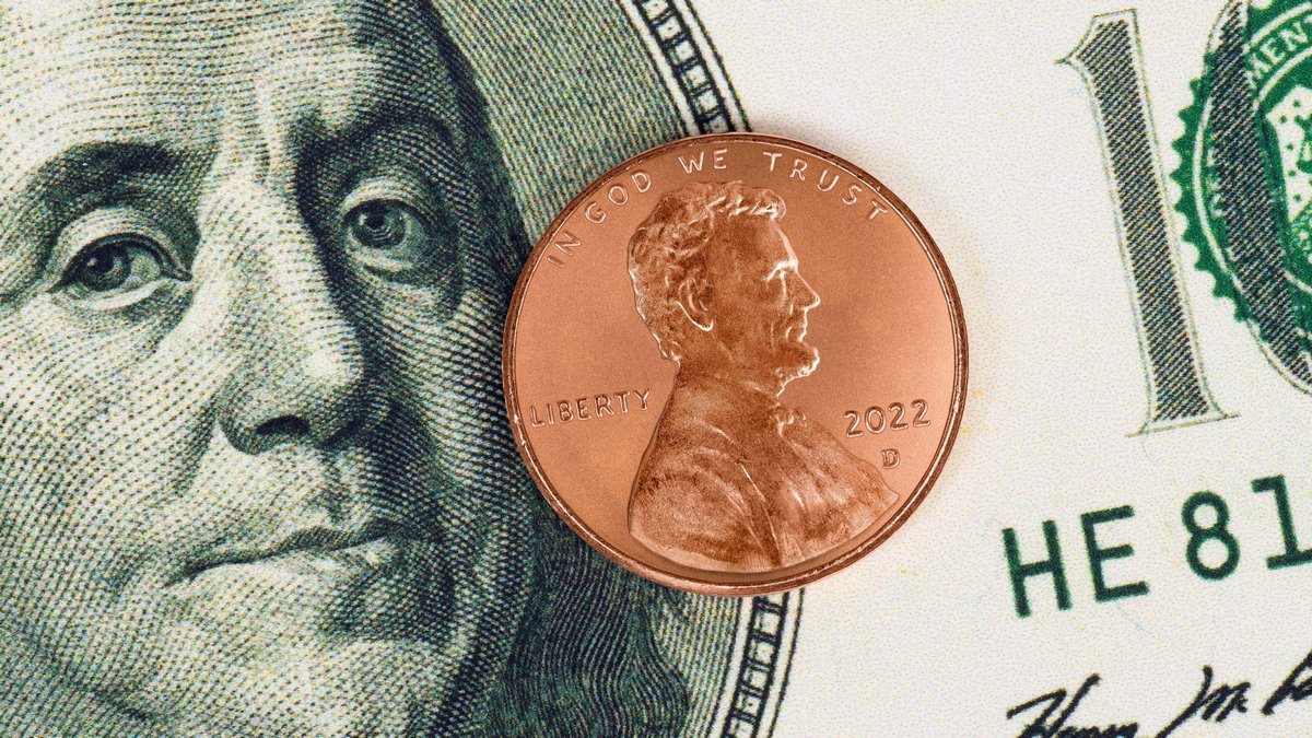 США прекратили производство монет номиналом 1 цент