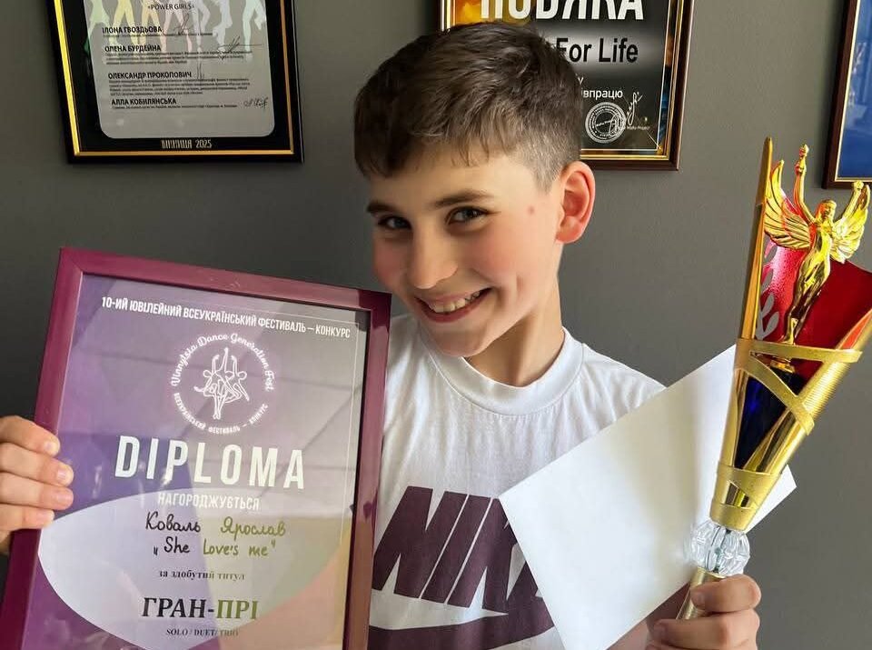 Стрижавчанин Ярослав Коваль здобув срібло на світовому чемпіонаті «Dance World Cup 2025» в Іспанії