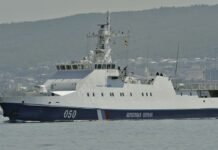 Украина поразила патрульный корабль РФ проекта «Охотник» и буровую платформу на Каспии – фото