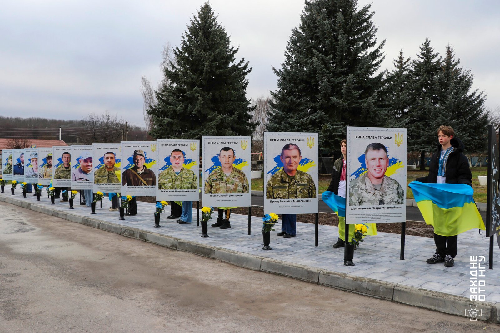 На Вінниччині в селі Могилівка відкрили Алею пам’яті Героїв