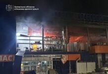 Россия ударила дронами по частному сектору и стоянке «Эпицентра» в Запорожье – фото, видео