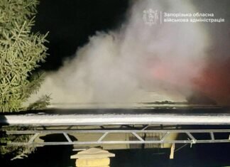 Россия дважды за ночь била по Запорожью