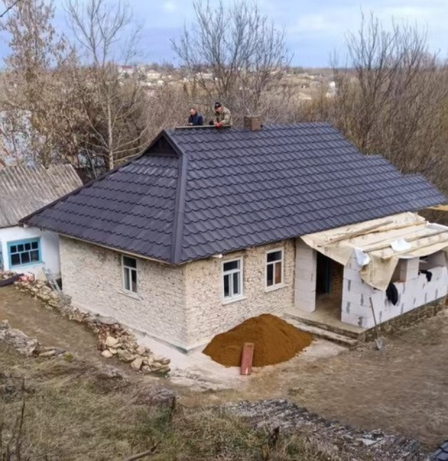 Від старої хати до сучасного дому. Як жінка відновила родинний будинок на Ямпільщині й показала в TikTok