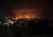 Туапсе снова под атакой: видео пожара на нефтеперерабатывающем заводе