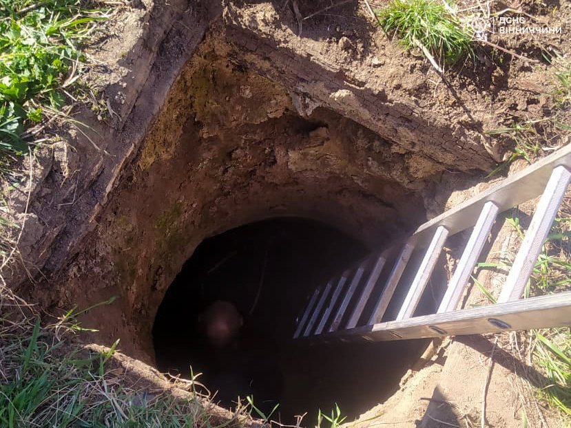 На Вінниччині дитина впала у двометрову яму