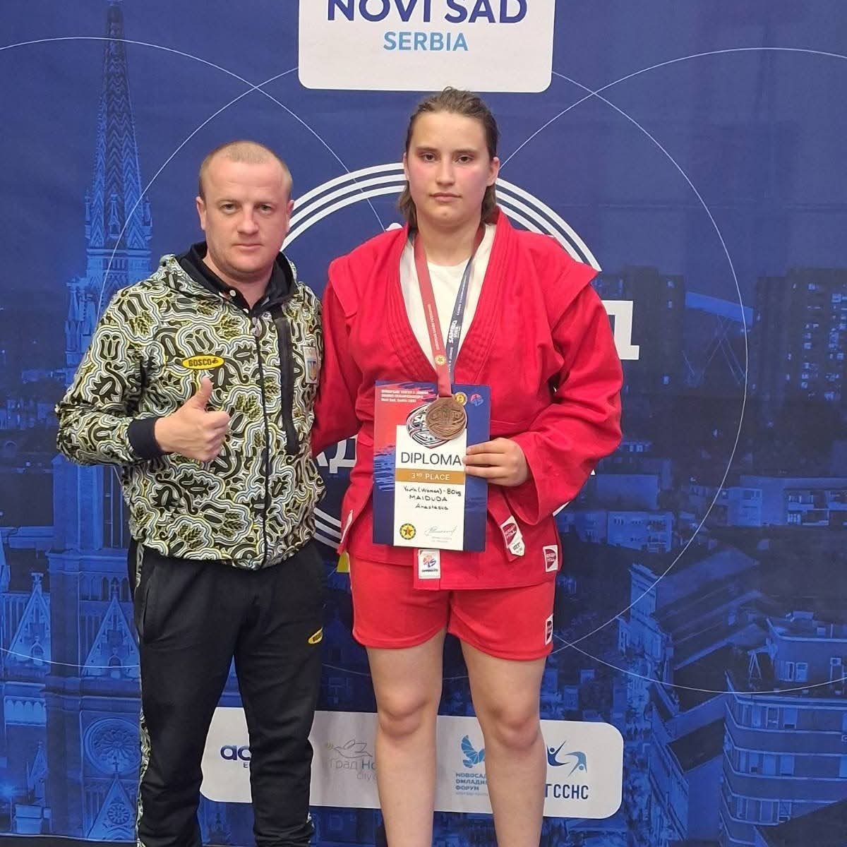 Вінничани здобули дві бронзові медалі на чемпіонаті Європи з самбо