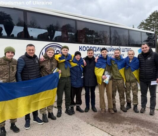Украина вернула семерых гражданских из российского плена