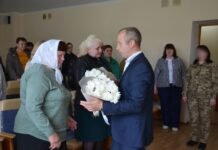 В Ольгопільській громаді родині загиблого прикордонника вручили державну нагороду