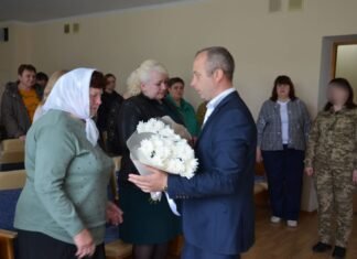 В Ольгопільській громаді родині загиблого прикордонника вручили державну нагороду