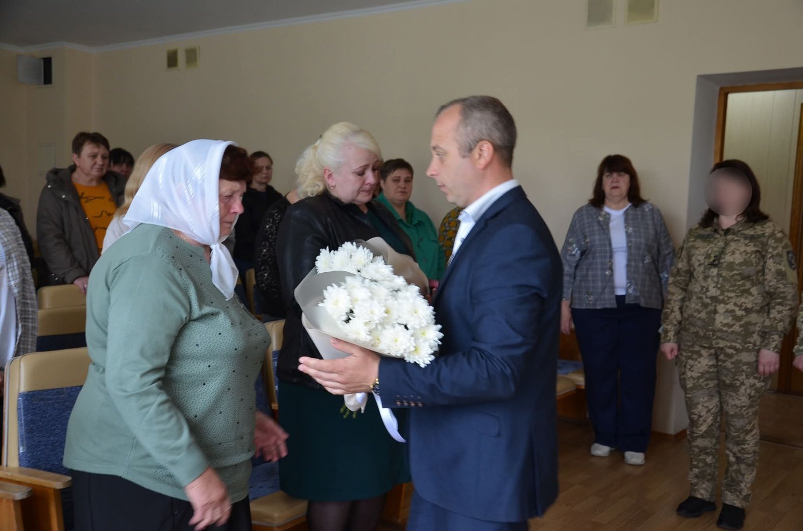 В Ольгопільській громаді родині загиблого прикордонника вручили державну нагороду
