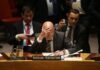 Россия на Совбезе ООН снова пригрозила Латвии из-за дронов, но получила ответ США