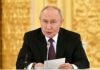 Путин заявил, что Украина якобы «не готова» к обмену пленными